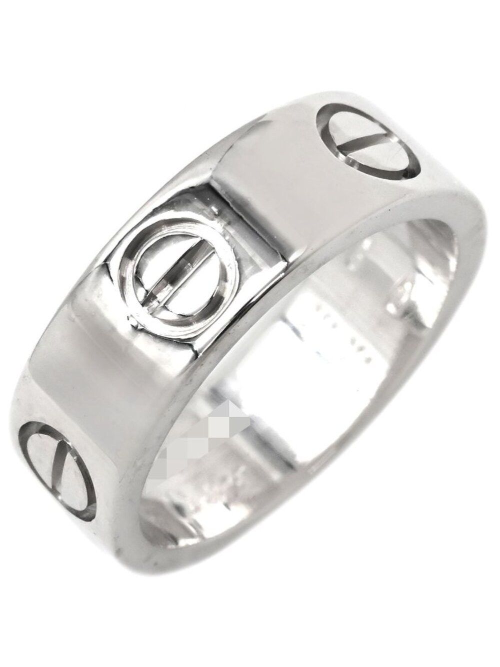 Cartier Ring Love White Gold 48 WG Classic Model